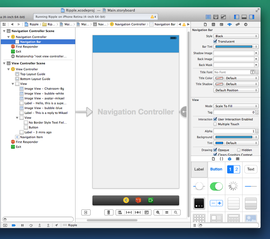 自力更生,不求开发:设计师怎样使用Xcode5制作app原型